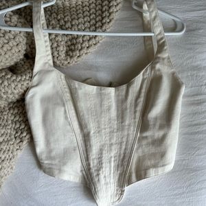Zara jean corset top